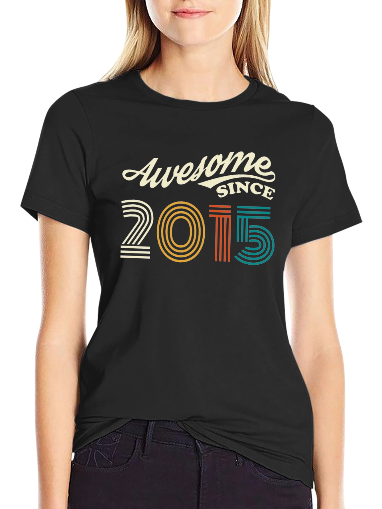 Awesome Since 2015 Graphic Tee