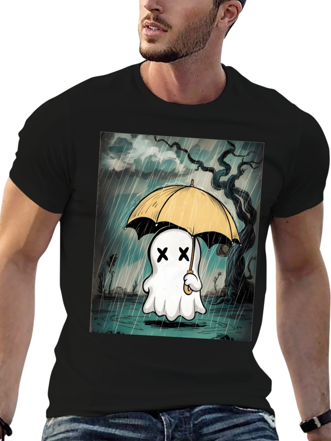 Rainy Ghost T-Shirt