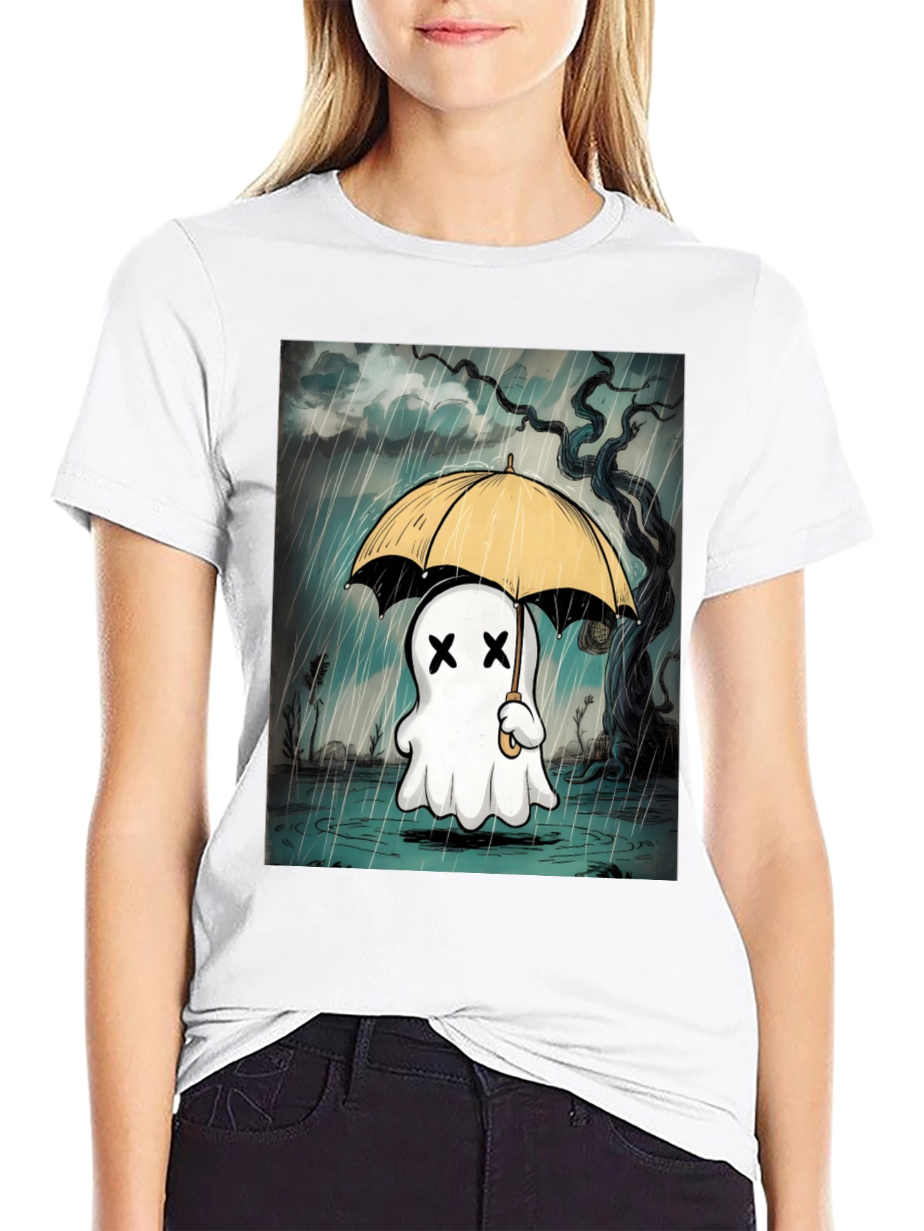 Rainy Ghost T-Shirt