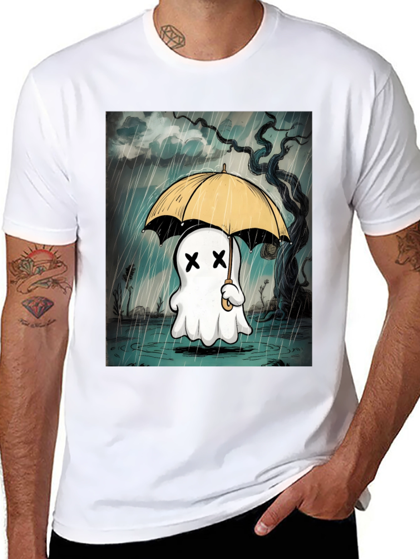 Rainy Ghost T-Shirt