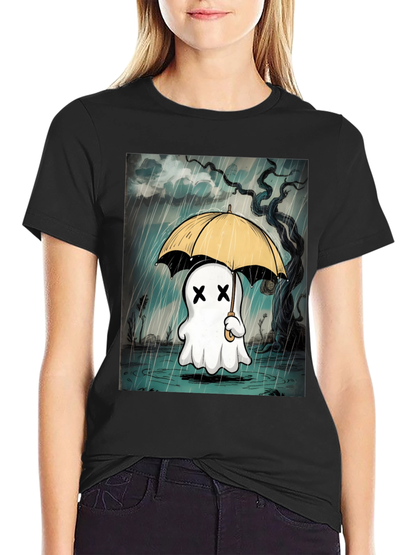 Rainy Ghost T-Shirt
