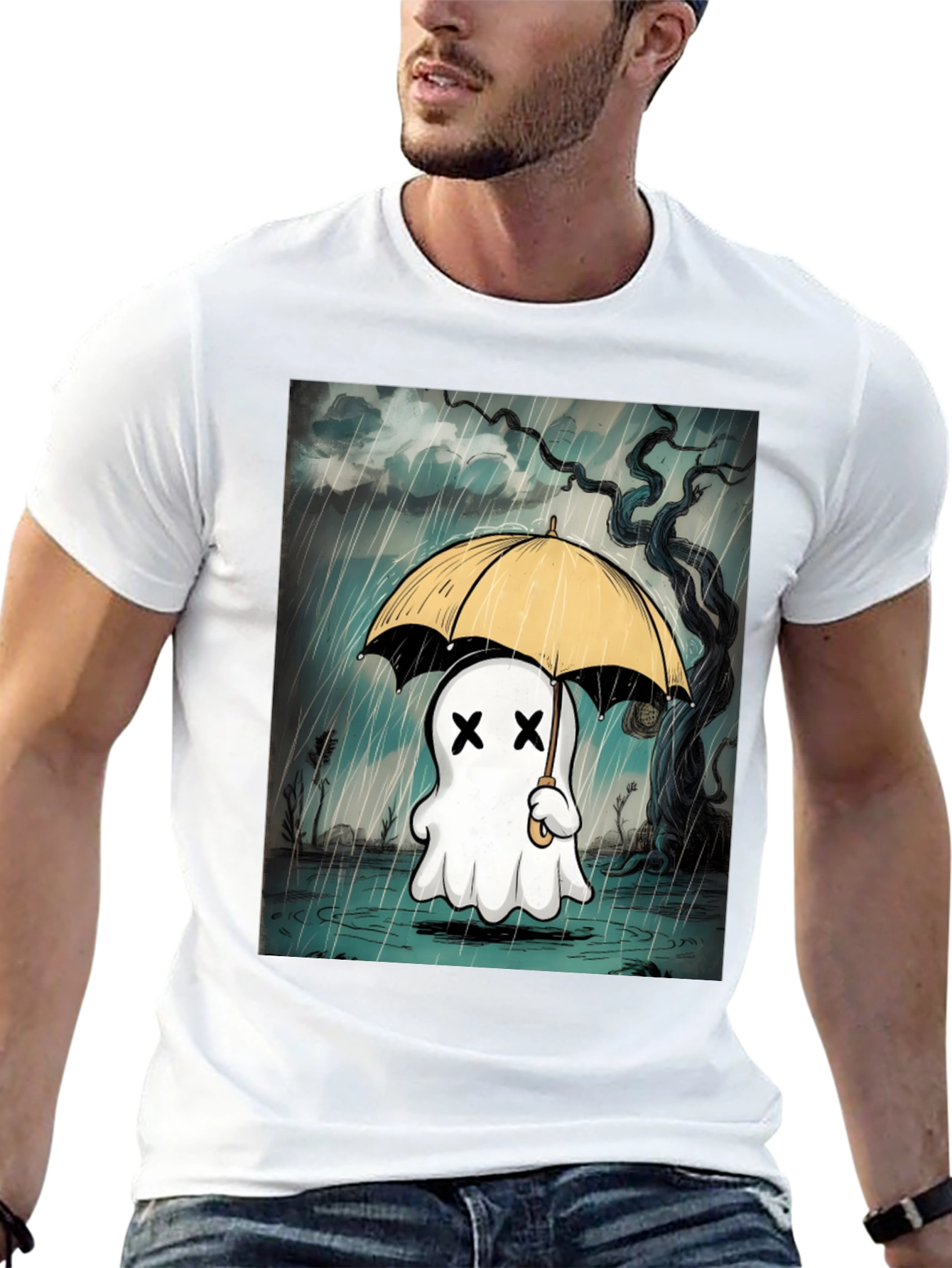 Rainy Ghost T-Shirt
