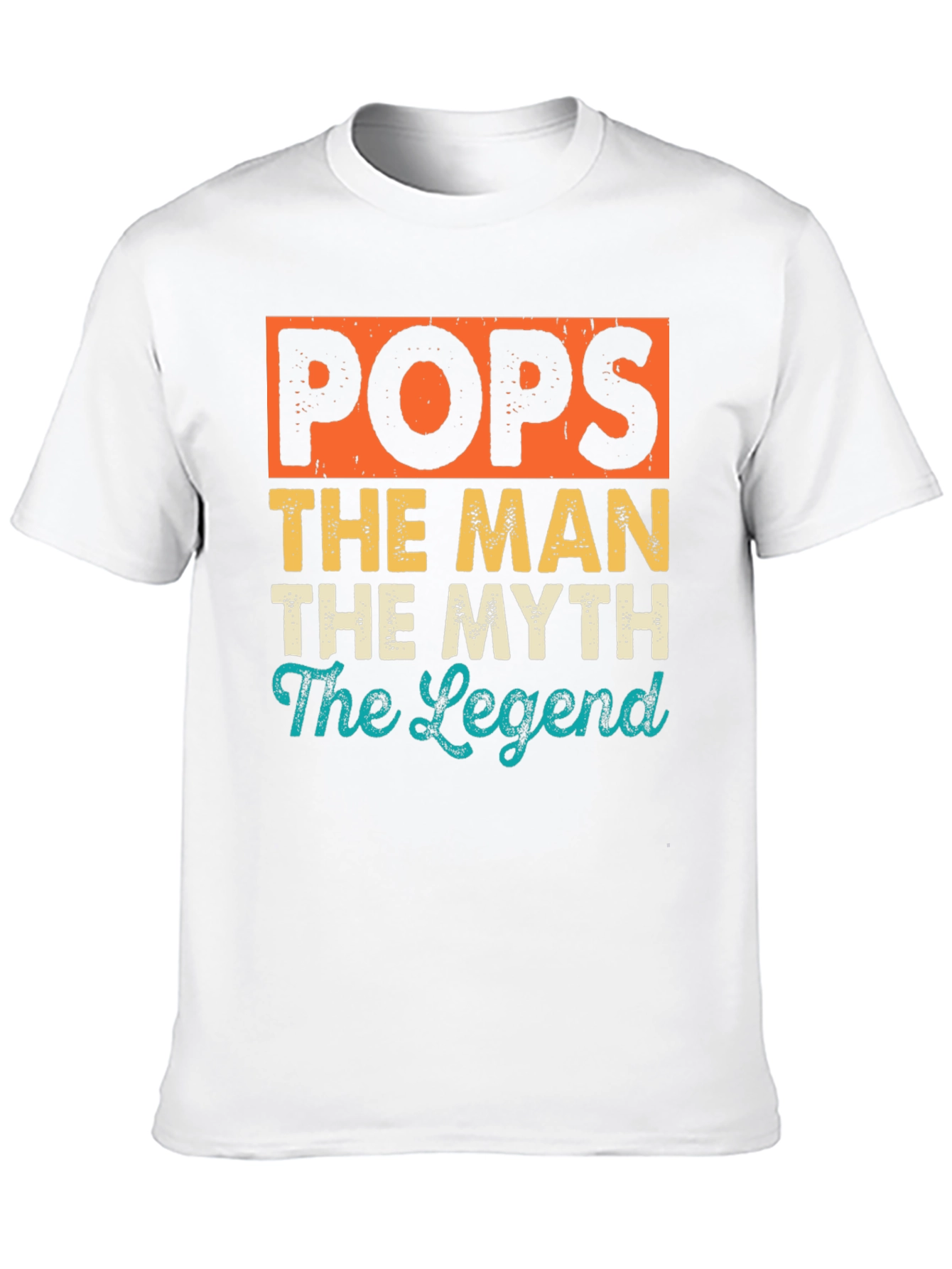 Pops The Man The Myth The Legend Graphic T-Shirt