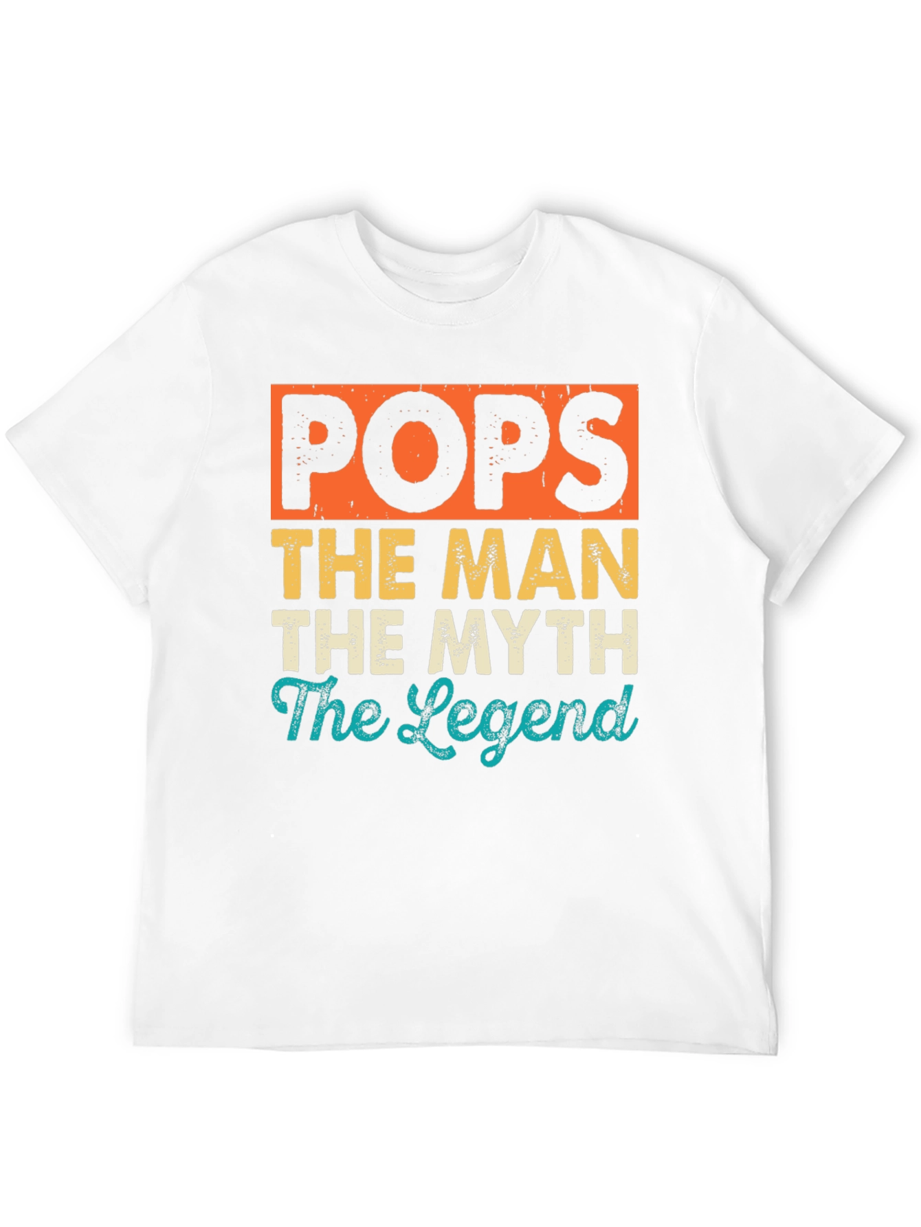 Pops The Man The Myth The Legend Graphic T-Shirt