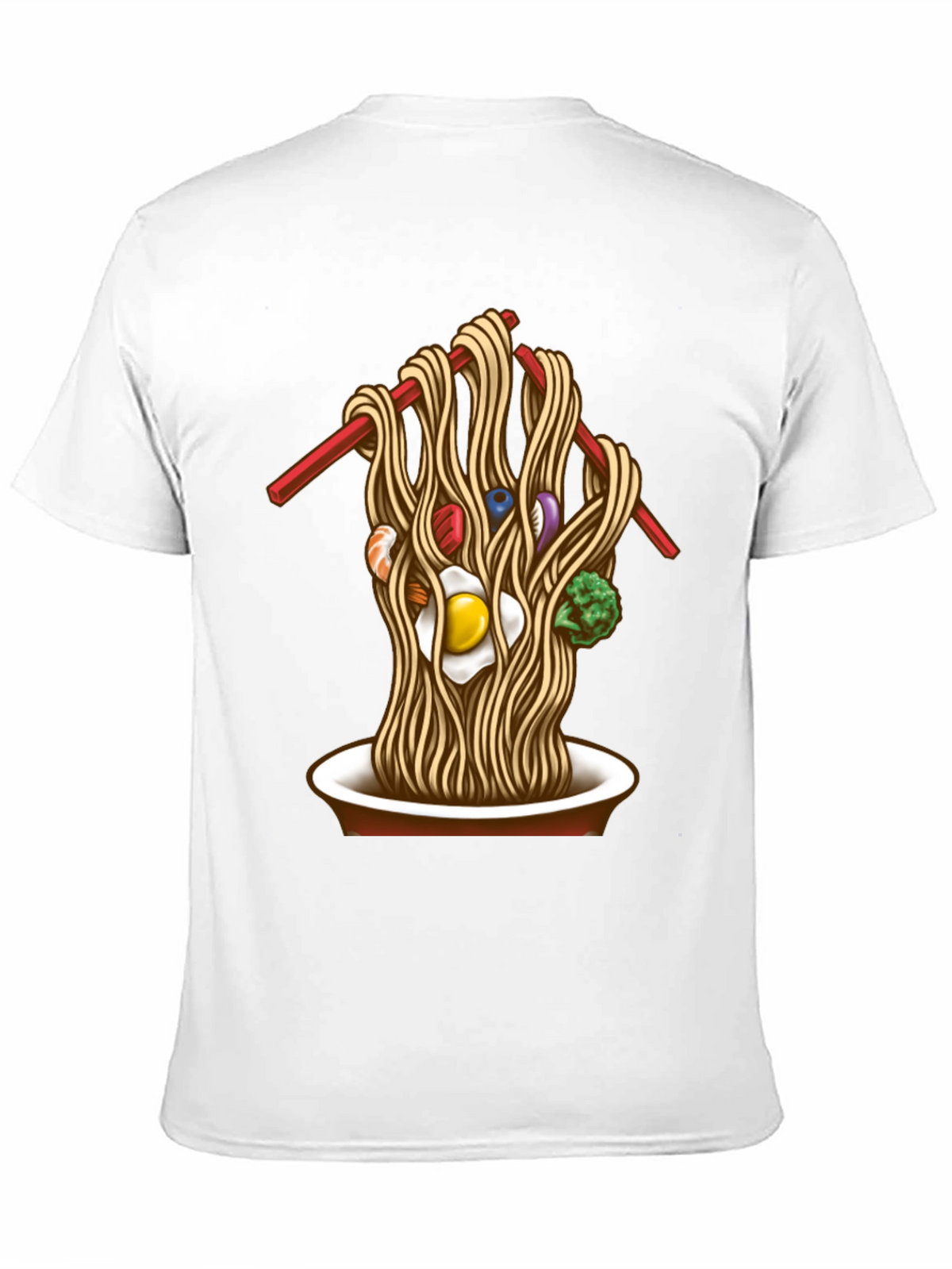 Noodle Bowl Graphic Tee - Unique Ramen Design T-Shirt
