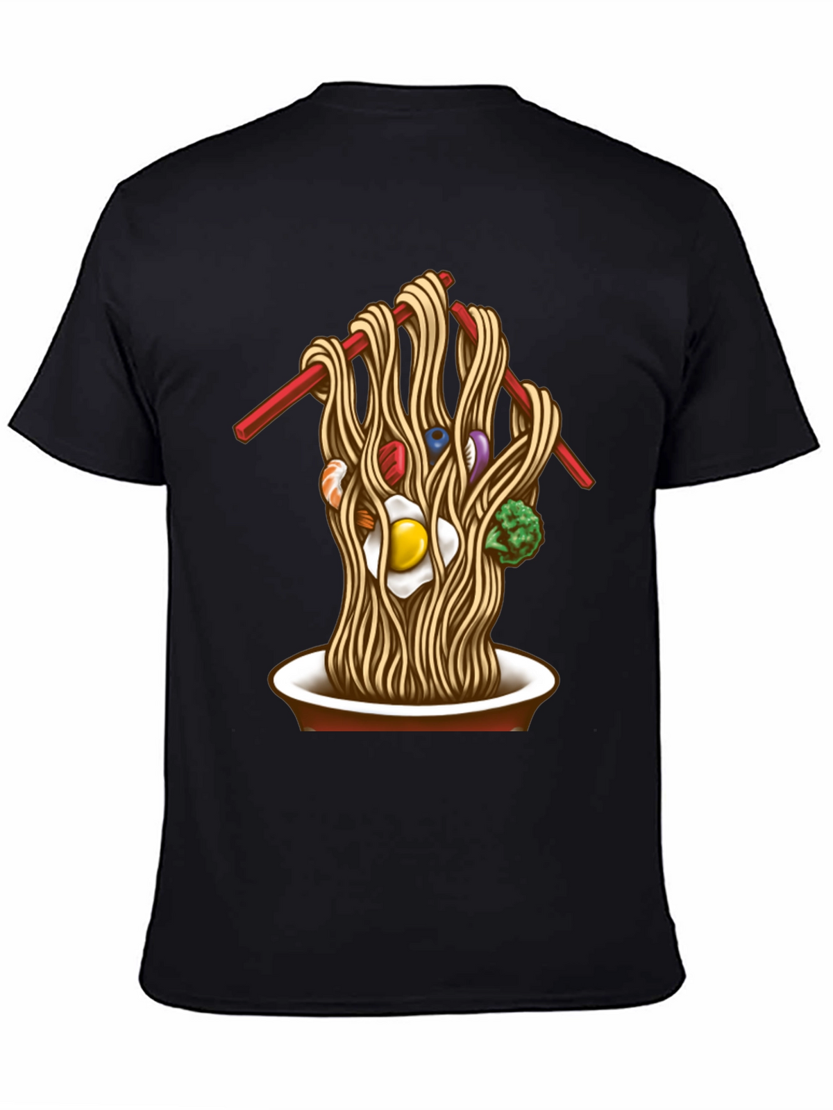 Noodle Bowl Graphic Tee - Unique Ramen Design T-Shirt