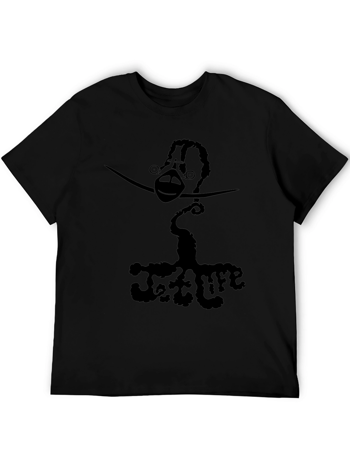 Jet Life Black Graphic Tee