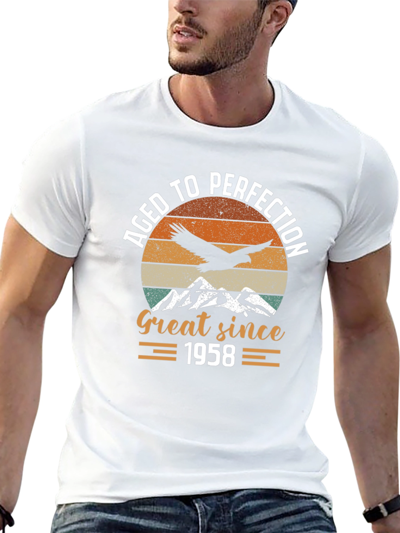 Aged To Perfection 1958 Graphic T-Shirt
