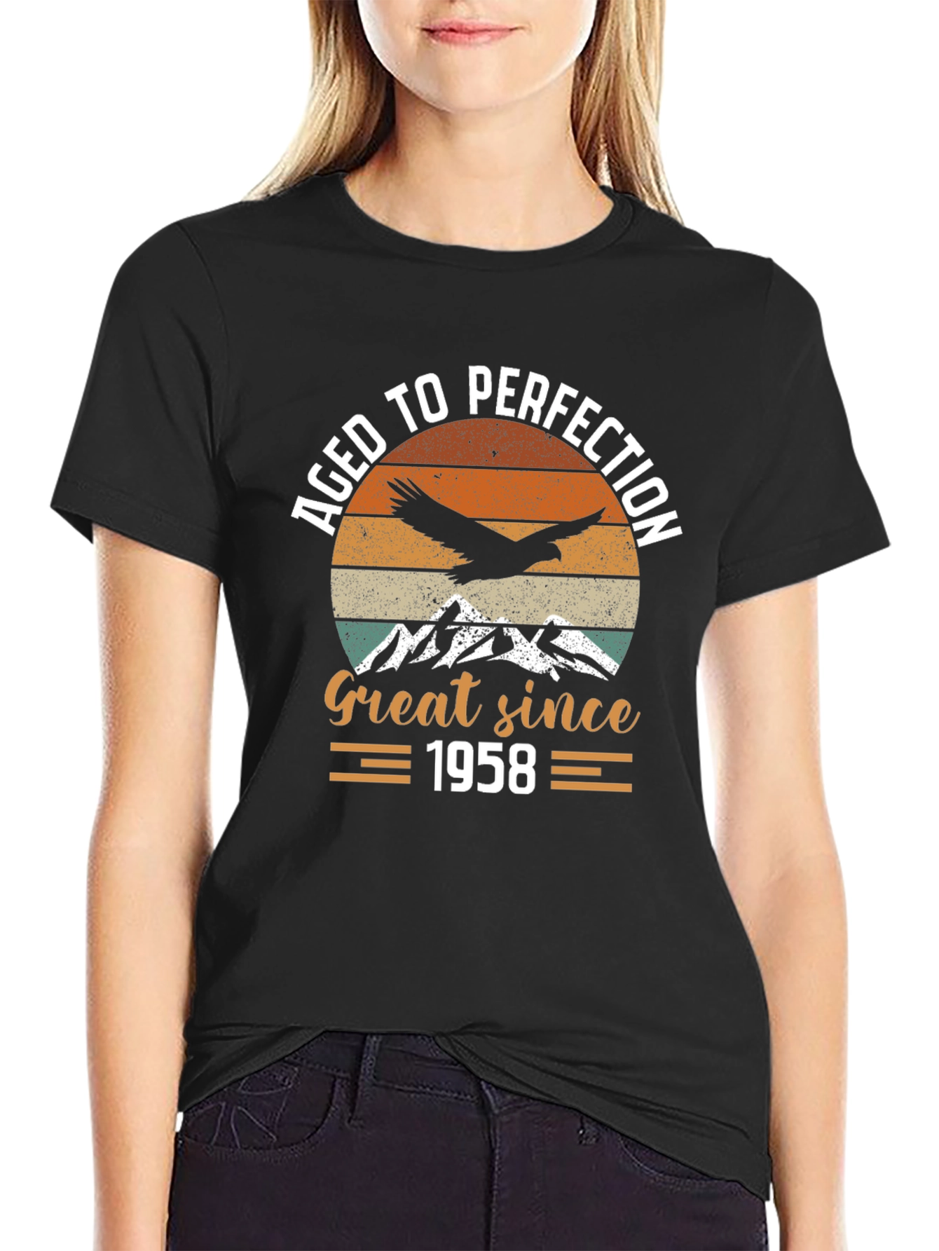 Aged To Perfection 1958 Graphic T-Shirt