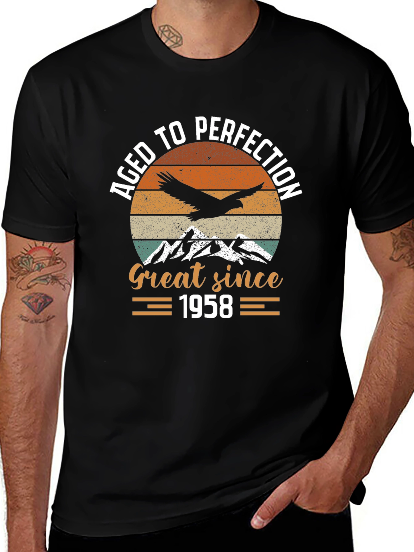Aged To Perfection 1958 Graphic T-Shirt