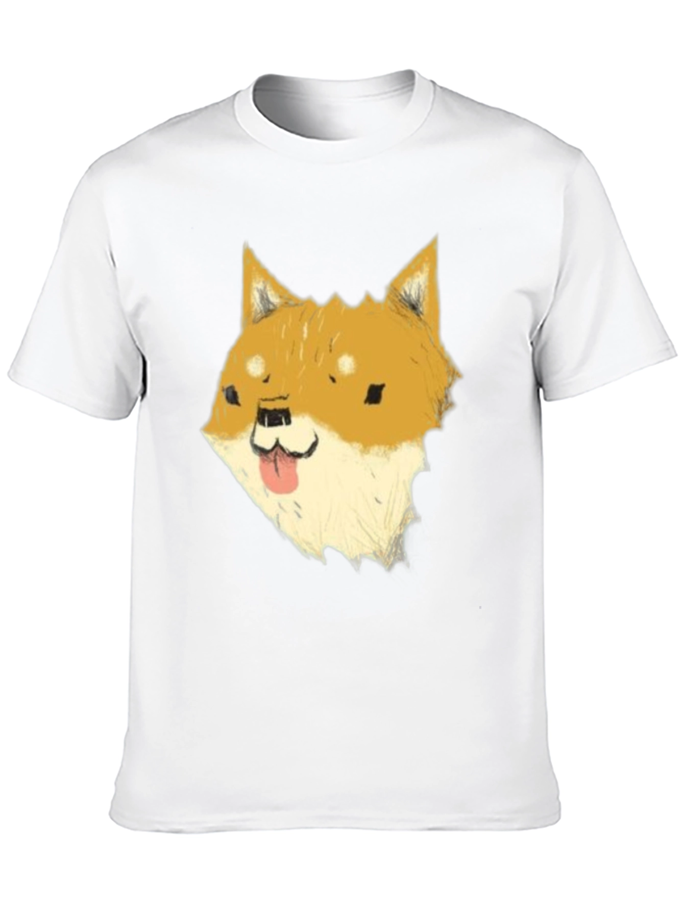 Dog Meme Graphic Tee - Black Cotton T-Shirt