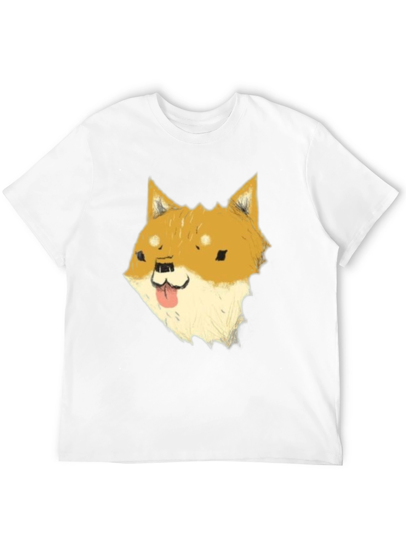 Dog Meme Graphic Tee - Black Cotton T-Shirt