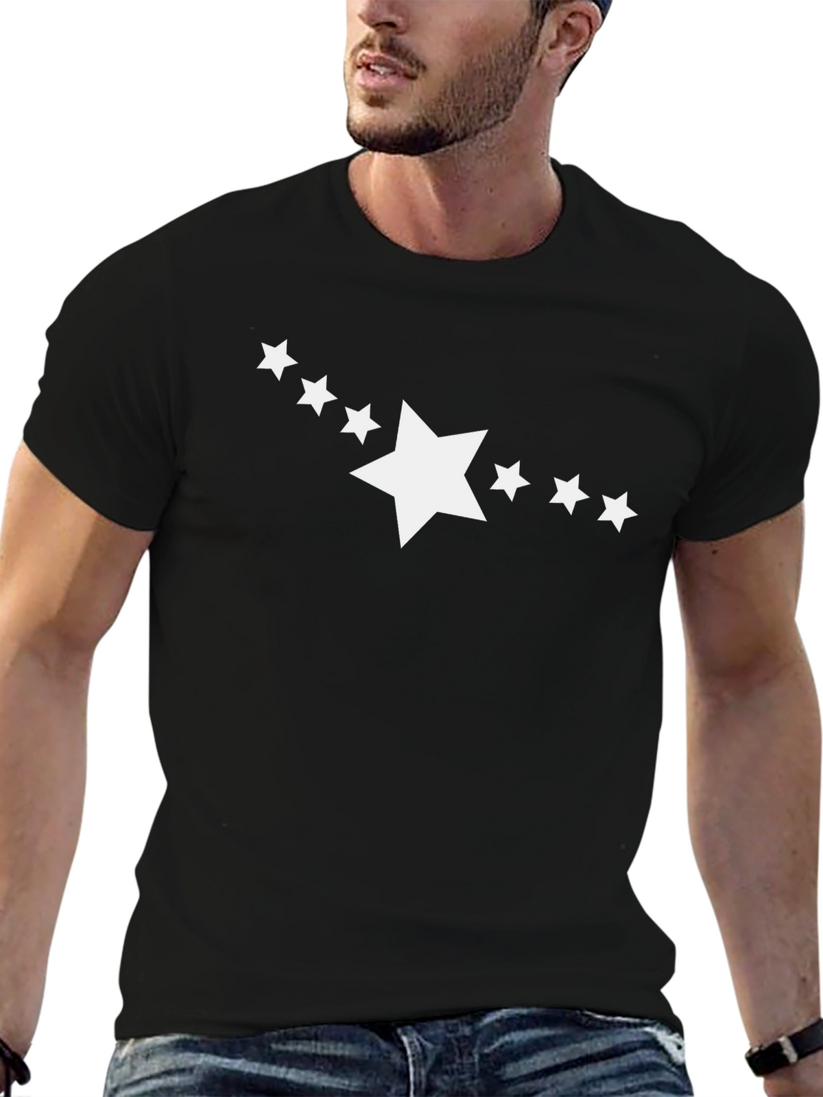 Starry Night Black T-Shirt