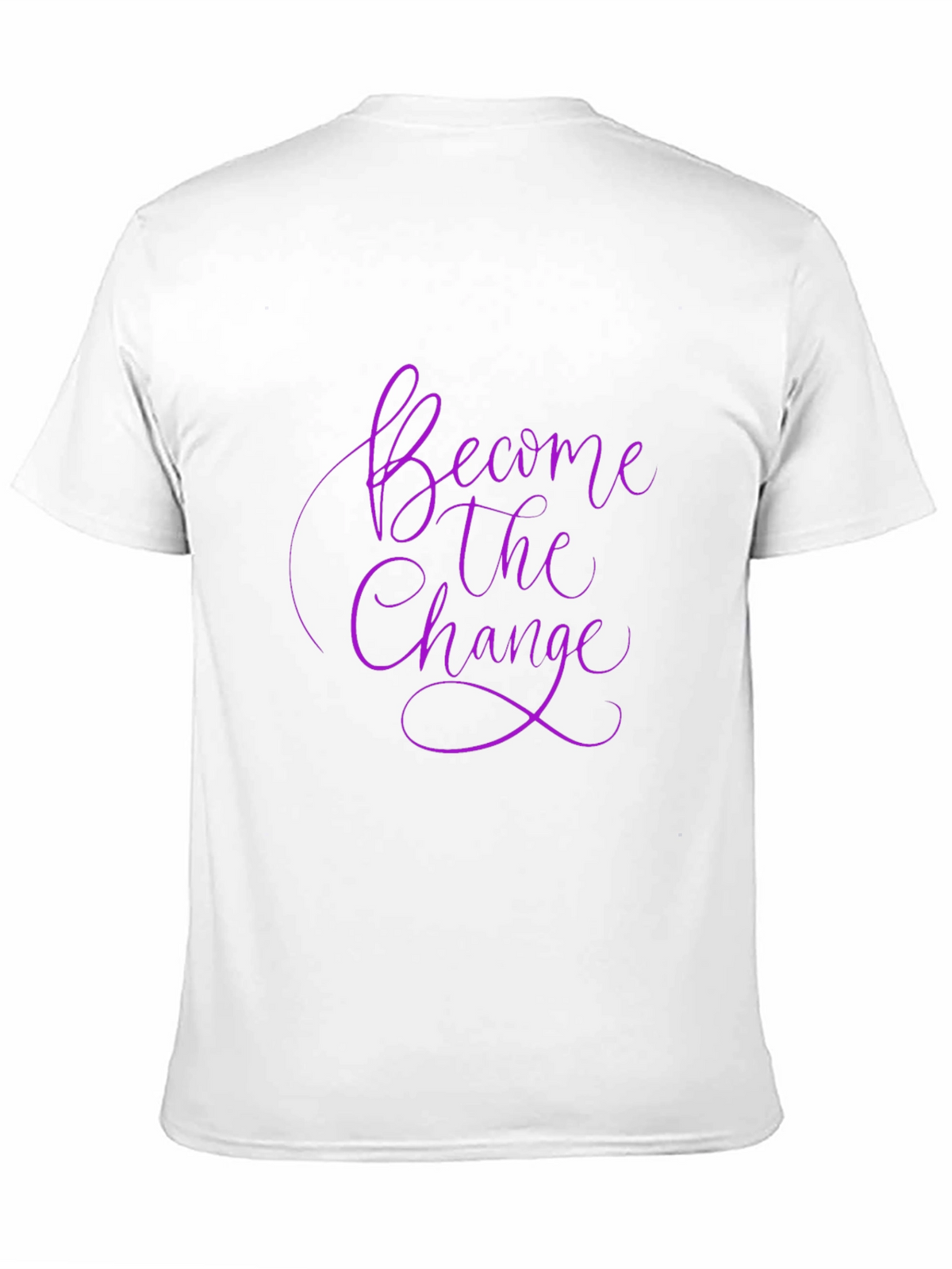 Become The Change Black Graphic Tee Shirt