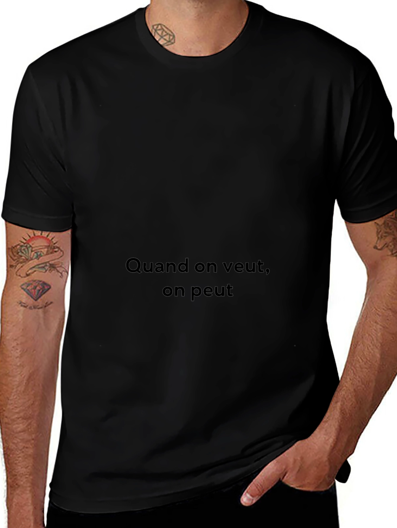 Quand On Veut On Peut T-Shirt