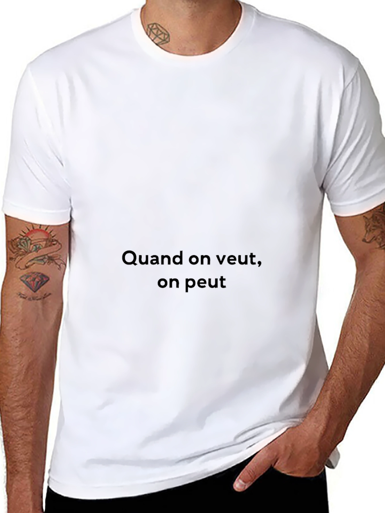 Quand On Veut On Peut T-Shirt