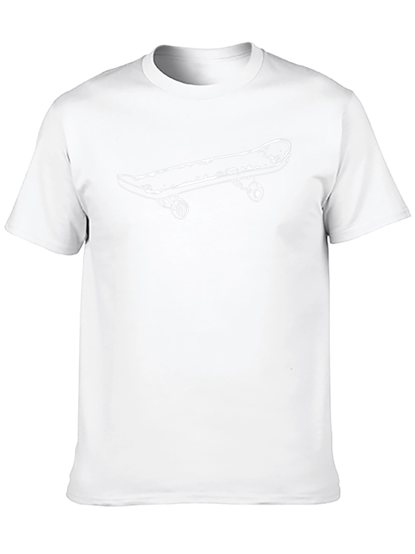 Skateboard Graphic Tee - Cool Black Shirt