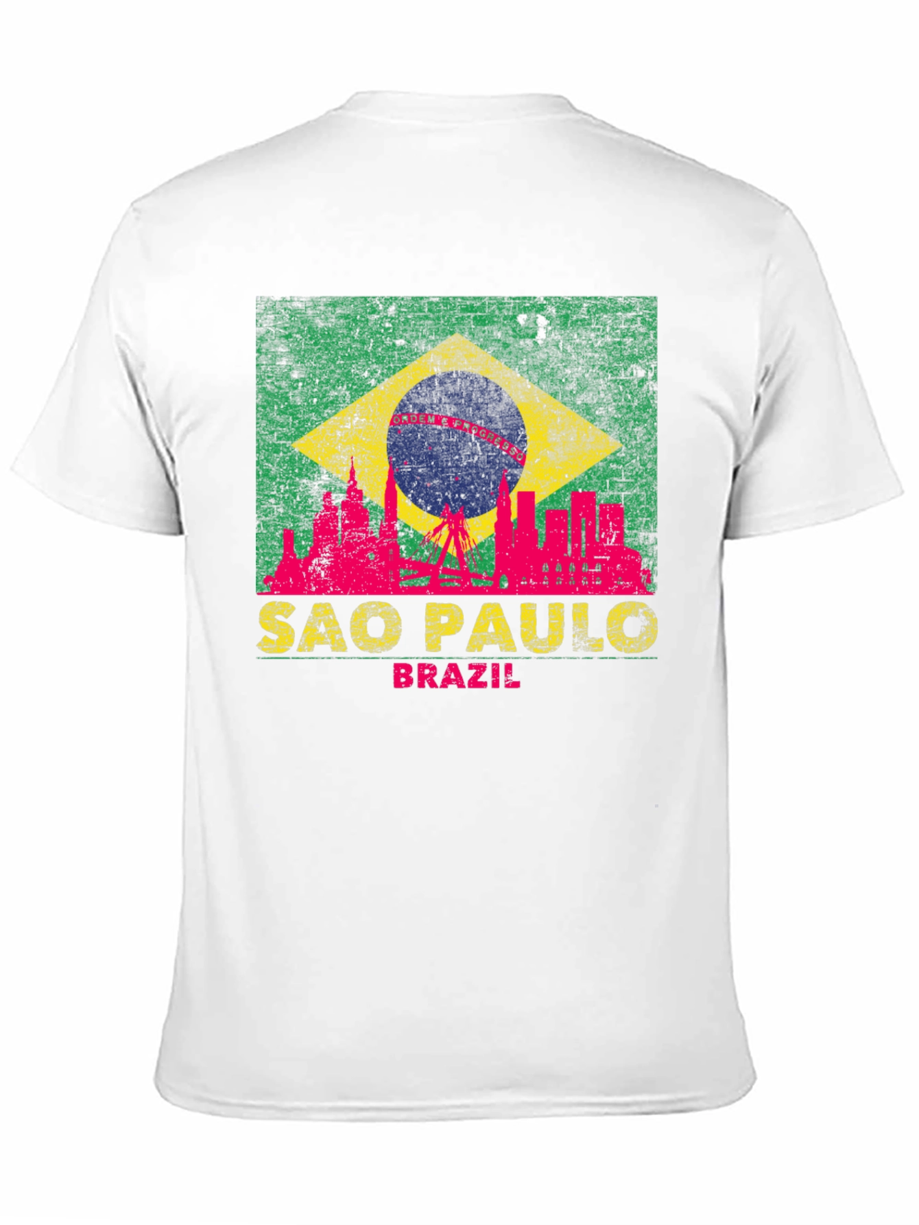 Sao Paulo Brazil T-Shirt - City Skyline Design