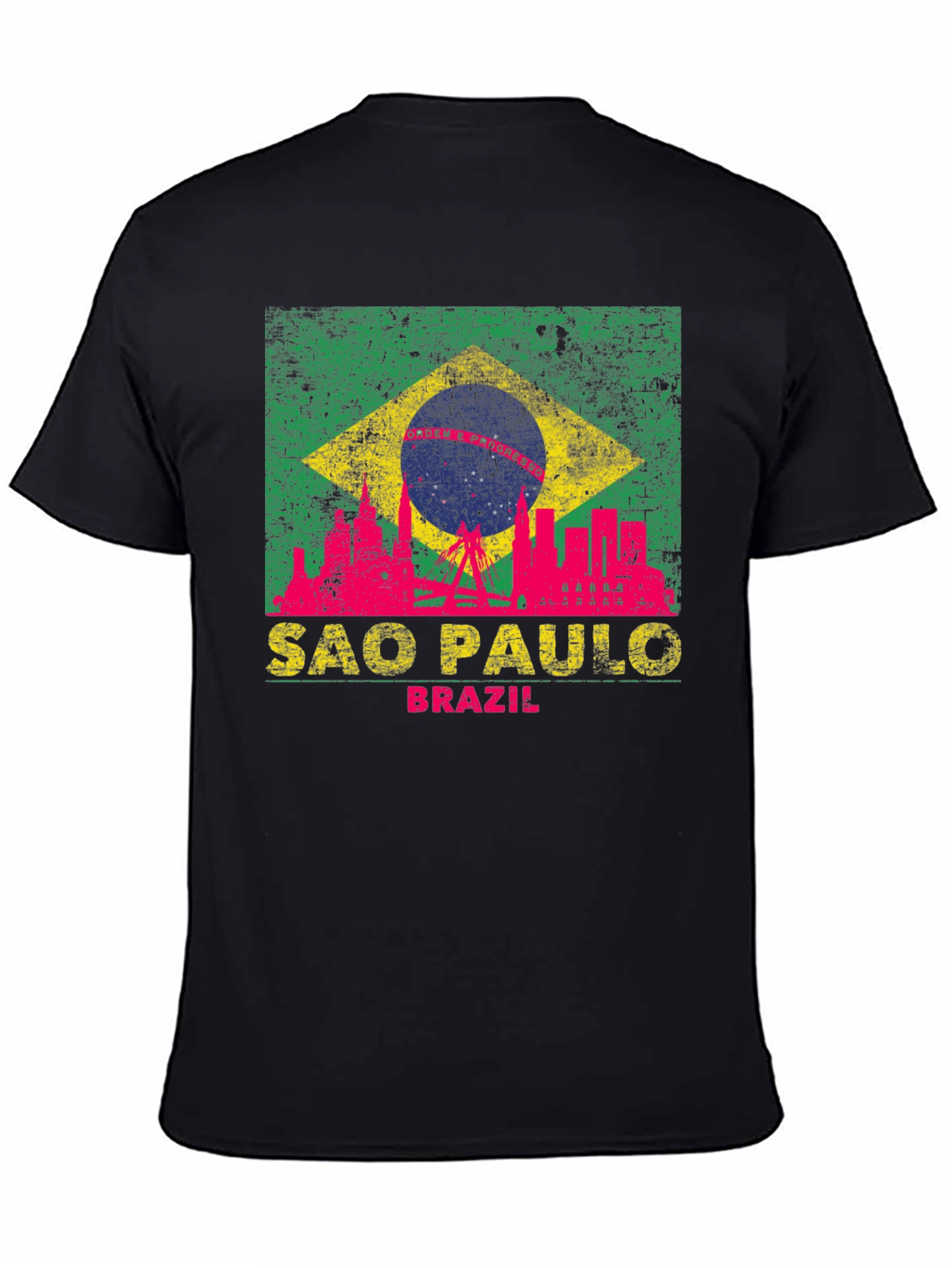 Sao Paulo Brazil T-Shirt - City Skyline Design