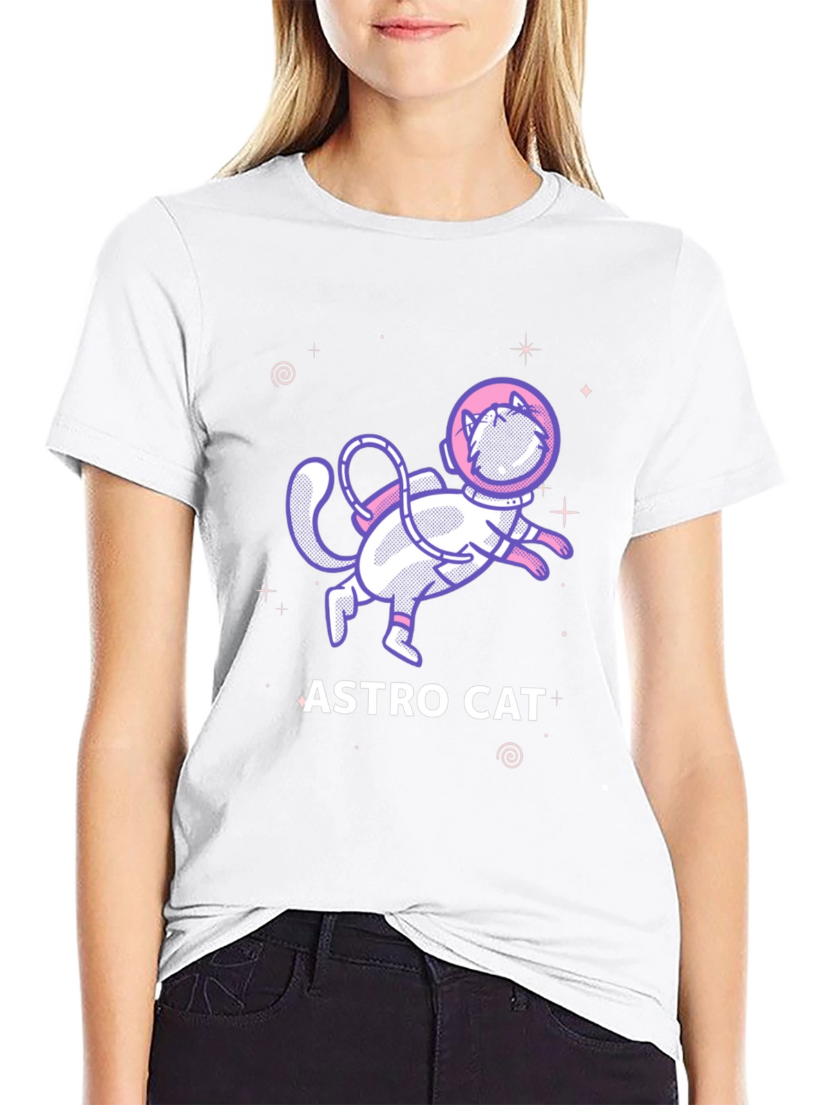 Astro Cat T-Shirt - Space Adventure Tee
