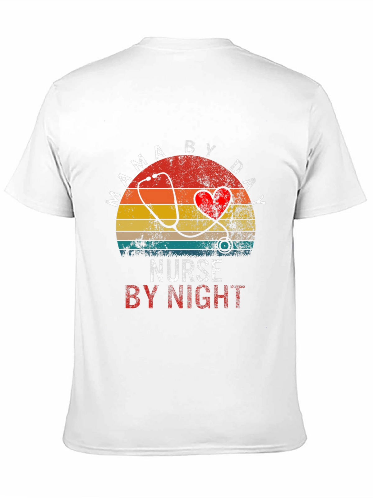 Mama By Day Nurse By Night T-Shirt