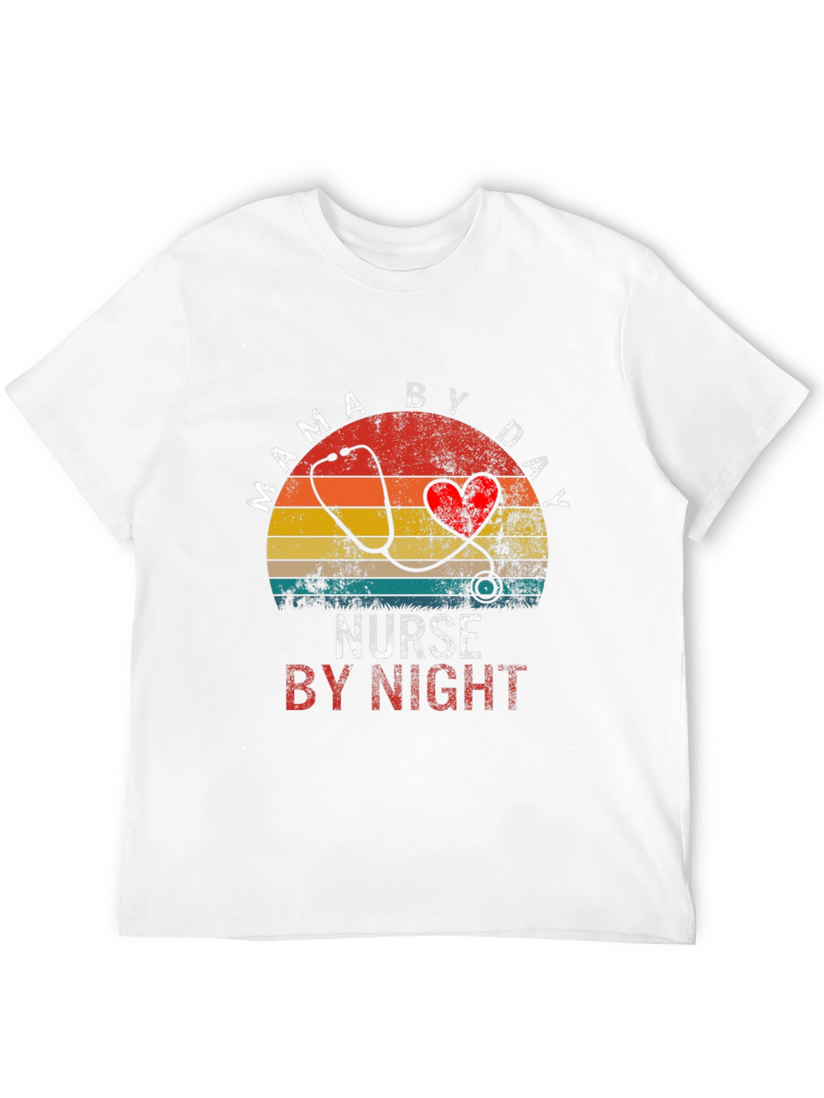 Mama By Day Nurse By Night T-Shirt