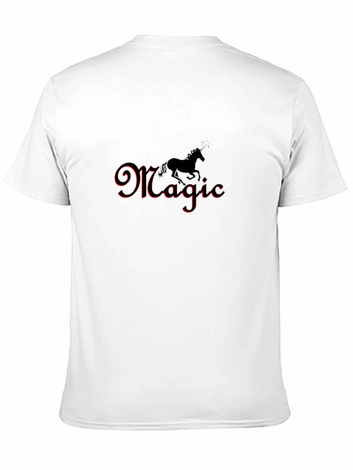 Magic Unicorn Black T-Shirt