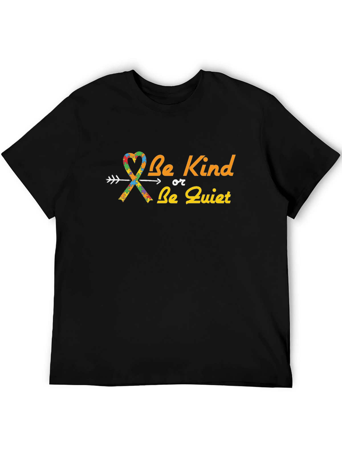 Be Kind Or Be Quiet T-Shirt Autism Awareness