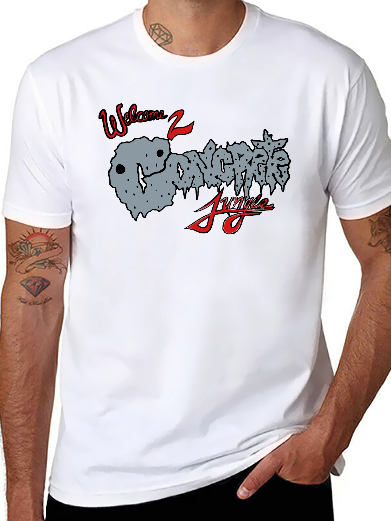 Concrete Jungle Tee - Welcome 2 the Jungle
