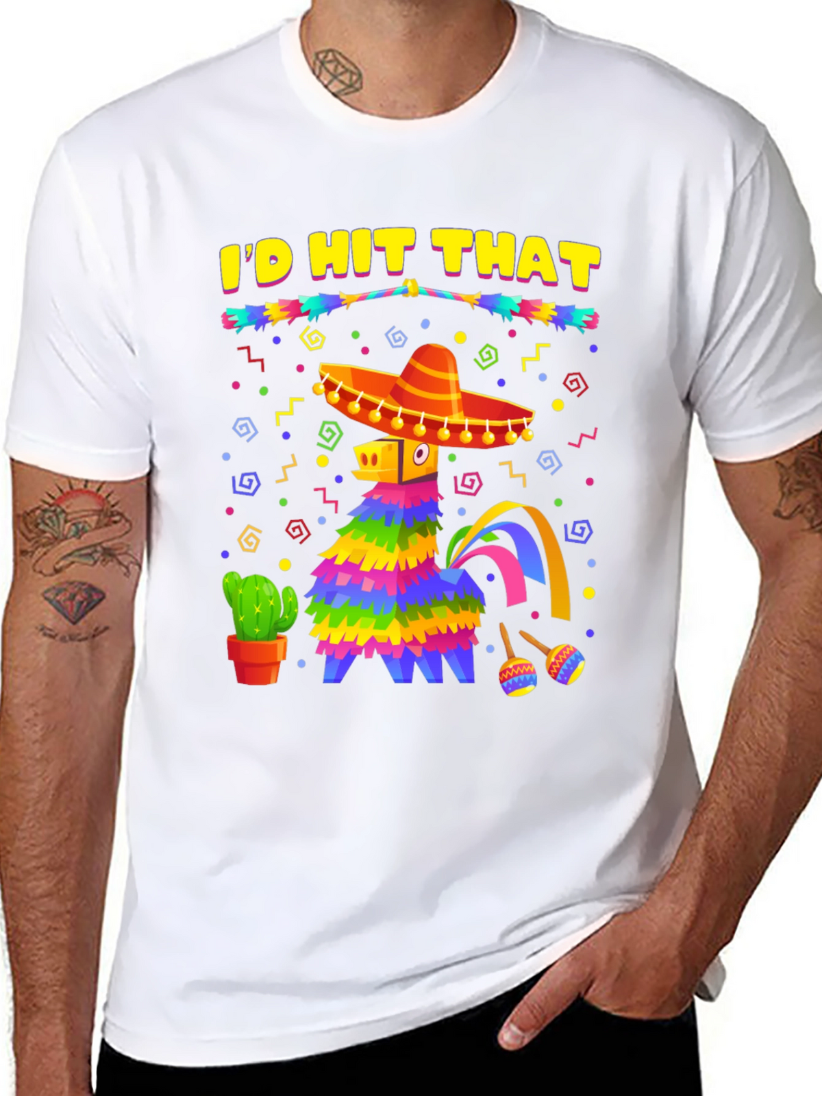 Id Hit That Pinata Fiesta T-Shirt