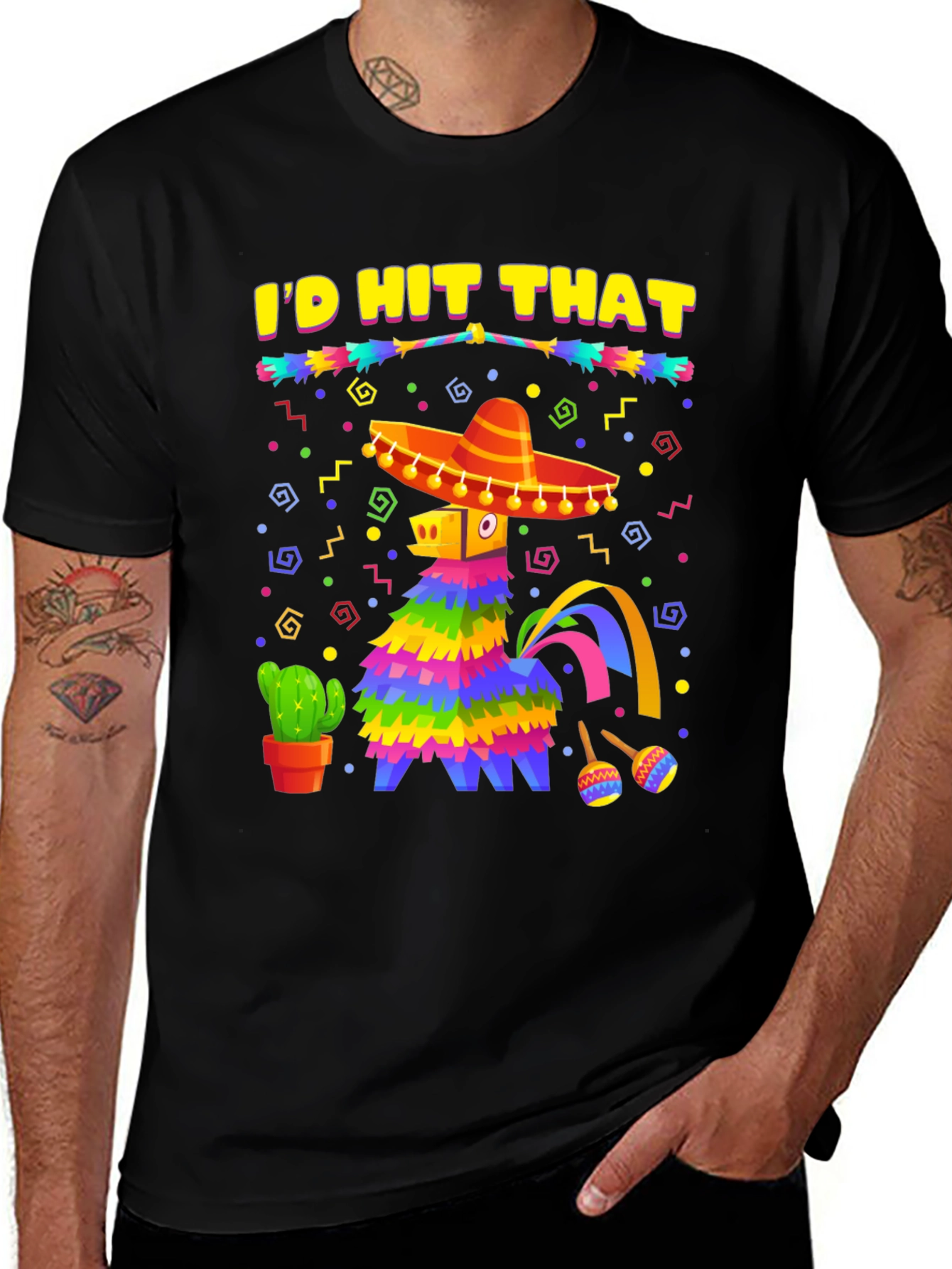 Id Hit That Pinata Fiesta T-Shirt