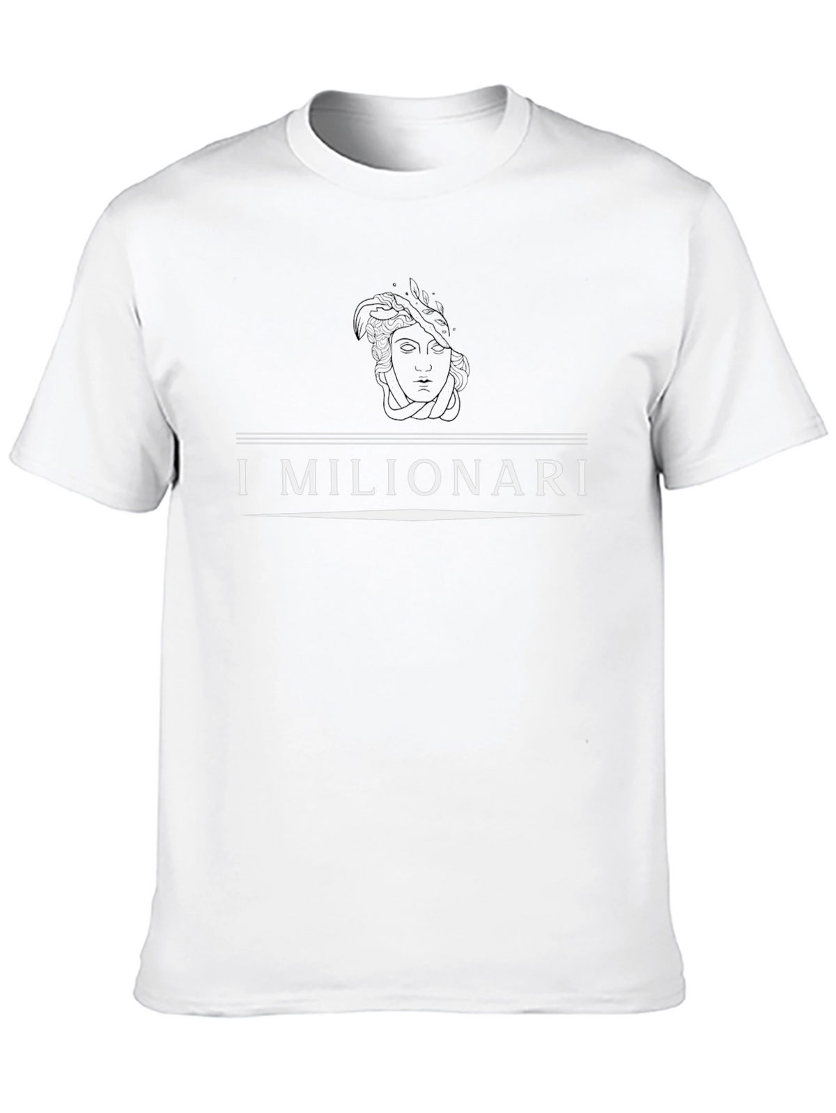 I Milionari T-Shirt: Medusa Graphic Tee