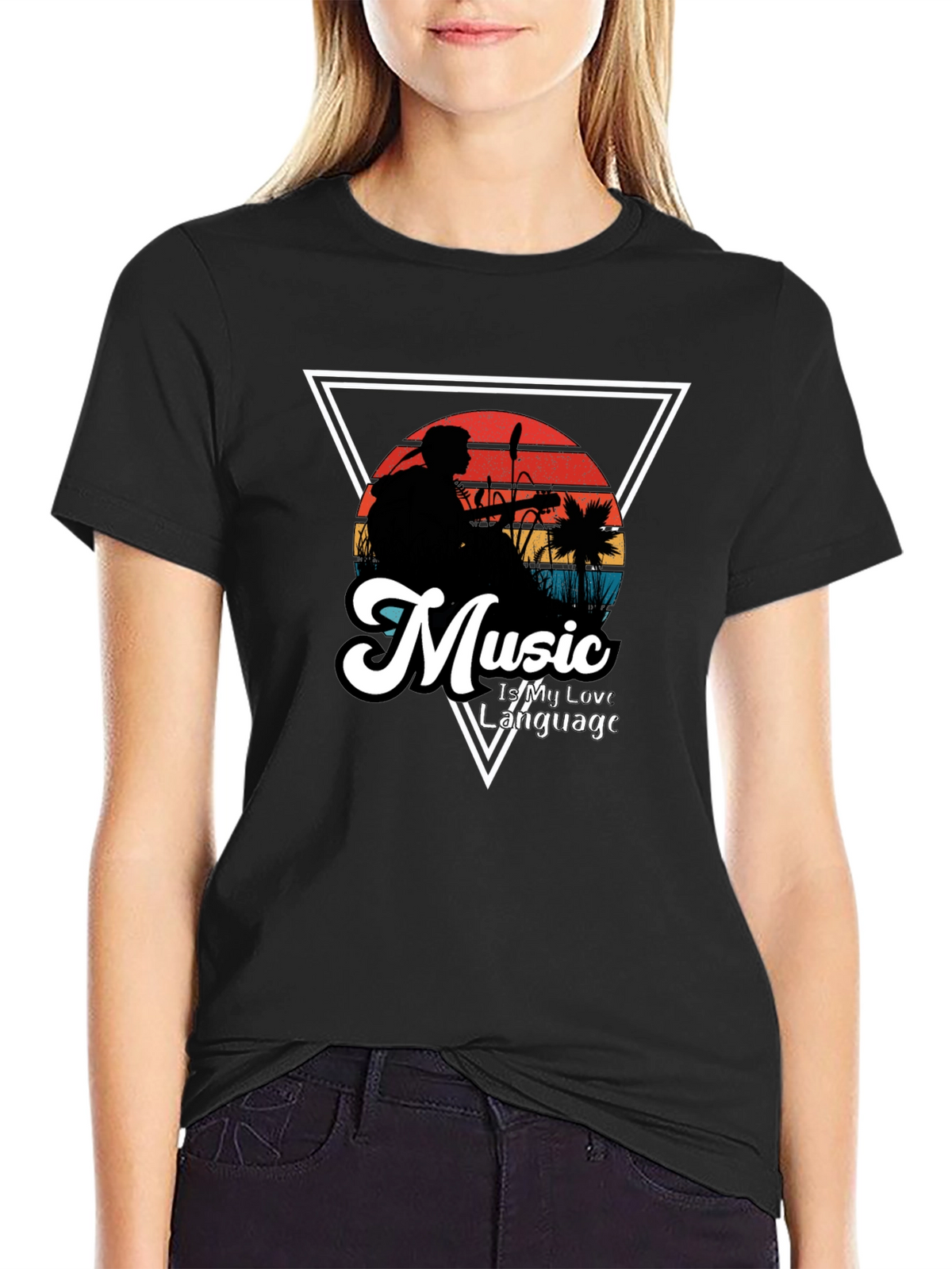 Music is My Love Language Graphic Tee