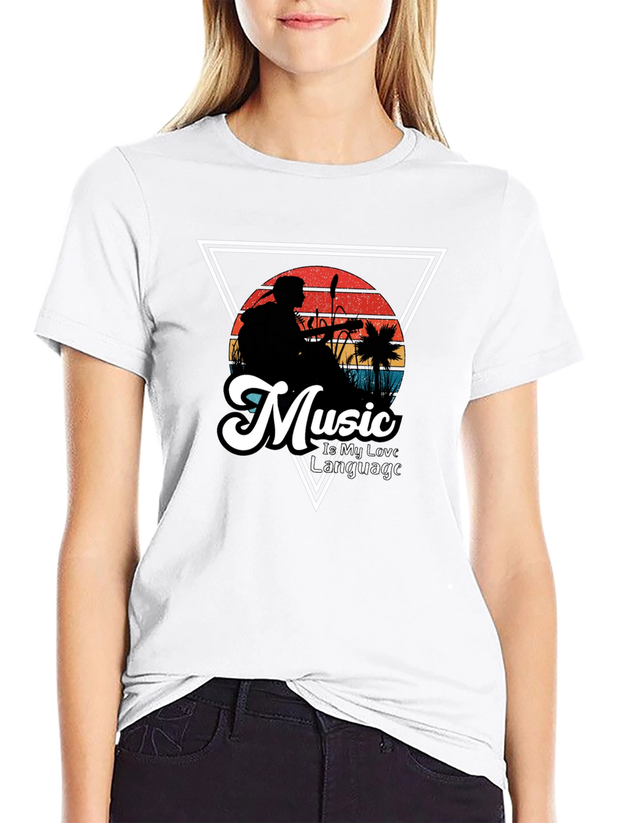 Music is My Love Language Graphic Tee