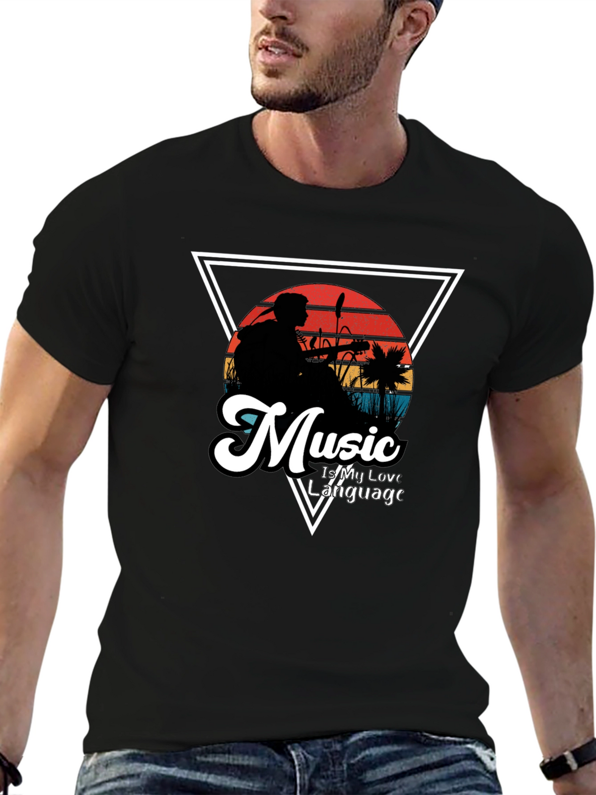 Music is My Love Language Graphic Tee