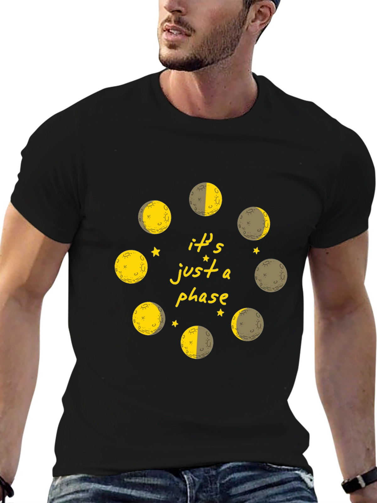 Its Just a Phase Moon T-Shirt