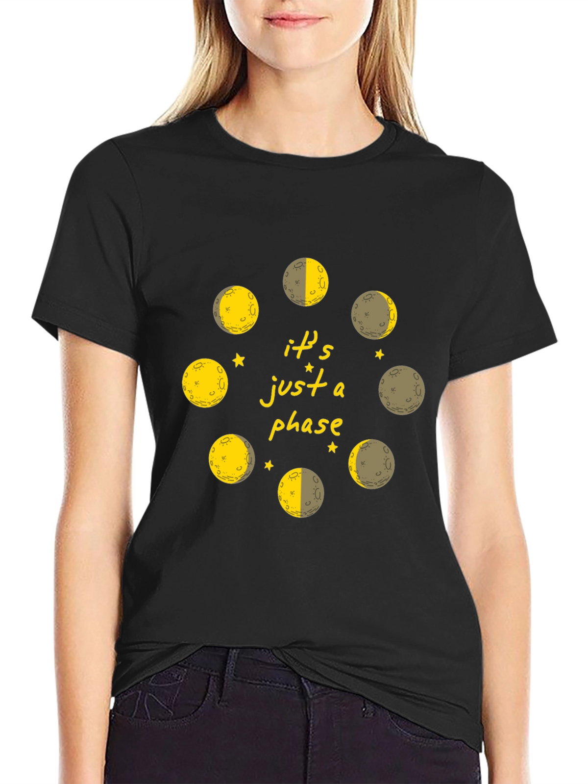 Its Just a Phase Moon T-Shirt