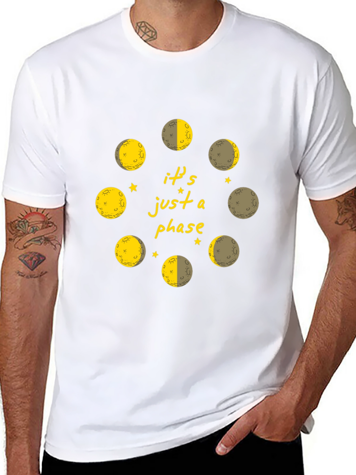 Its Just a Phase Moon T-Shirt
