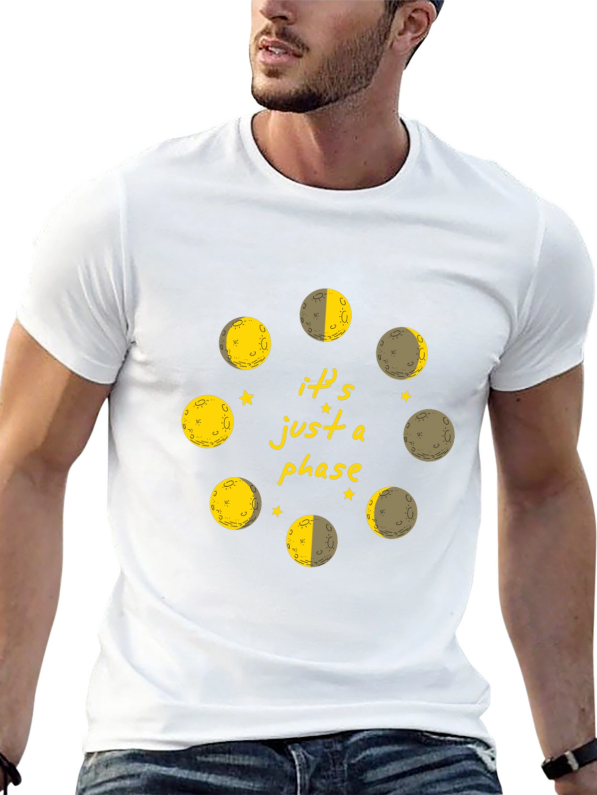 Its Just a Phase Moon T-Shirt