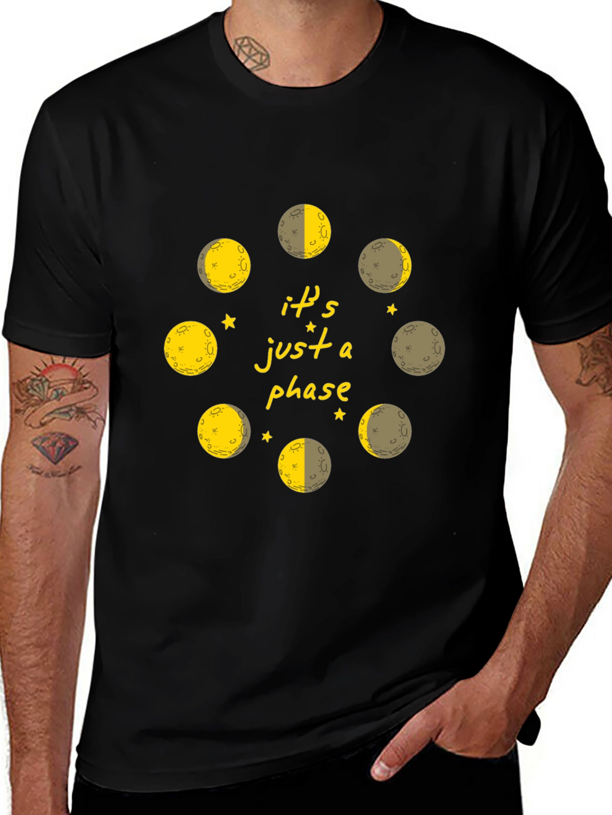 Its Just a Phase Moon T-Shirt