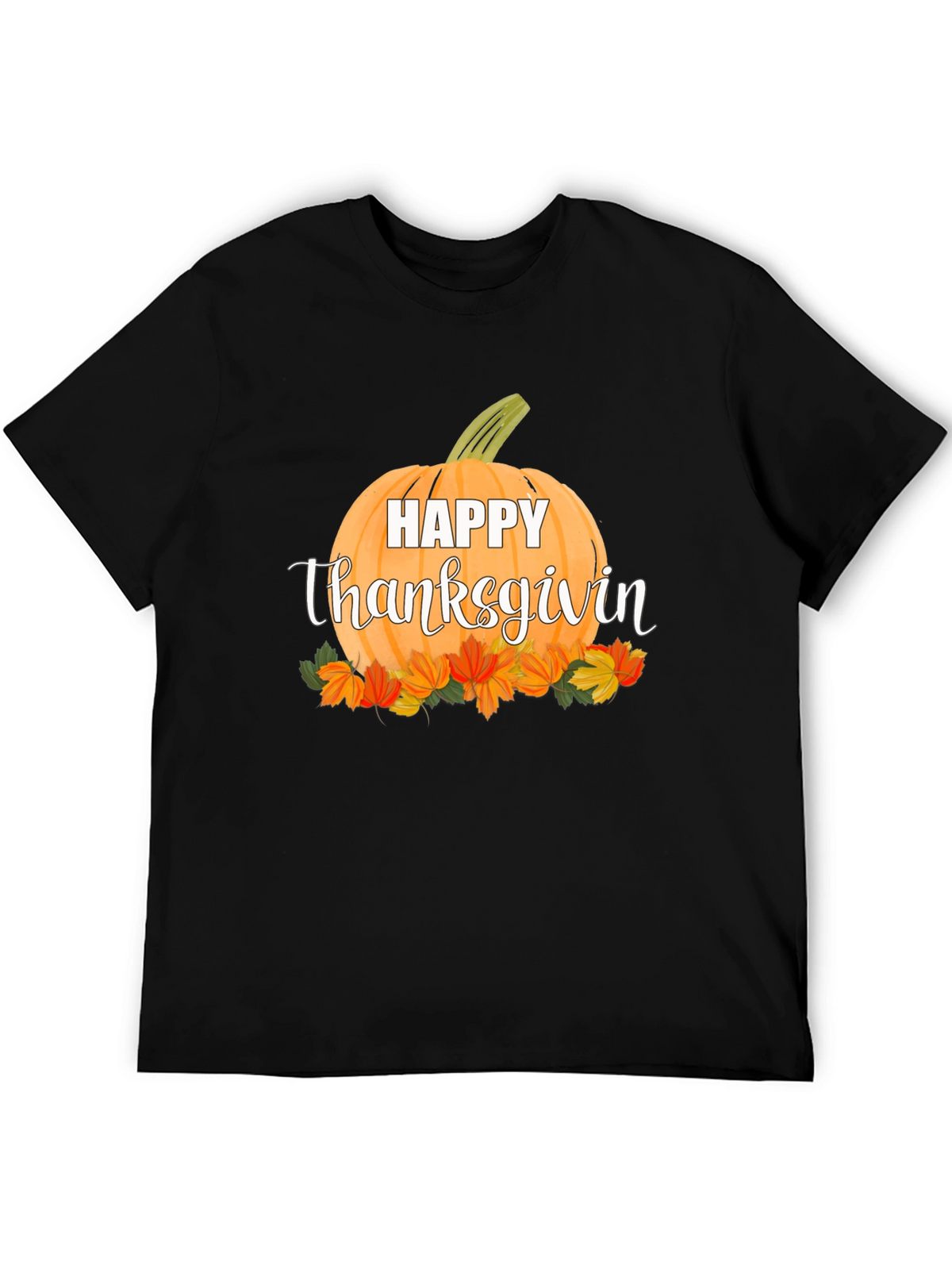Happy Thanksgiving Pumpkin T-Shirt