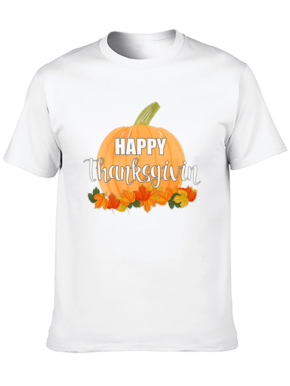Happy Thanksgiving Pumpkin T-Shirt