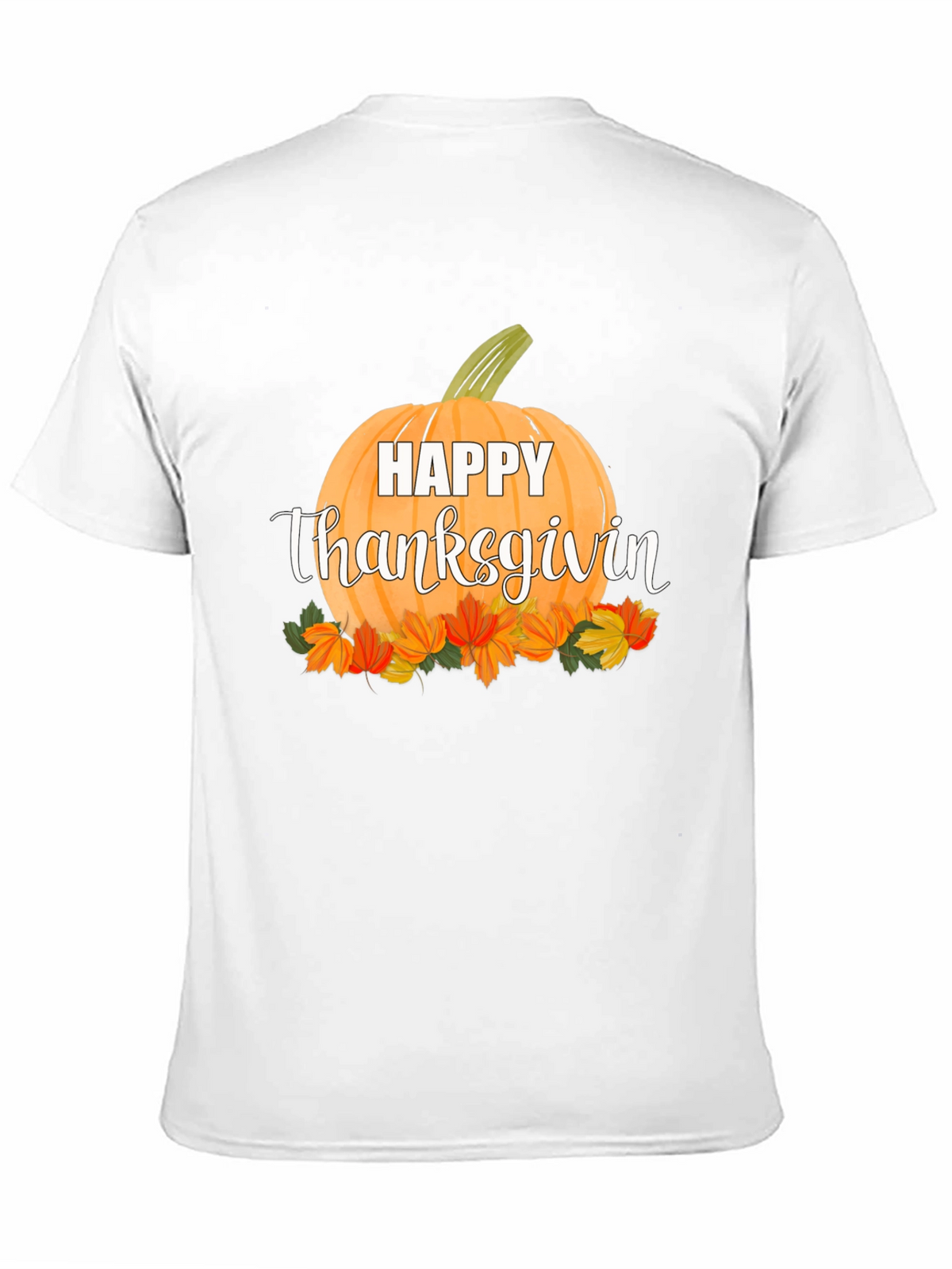 Happy Thanksgiving Pumpkin T-Shirt