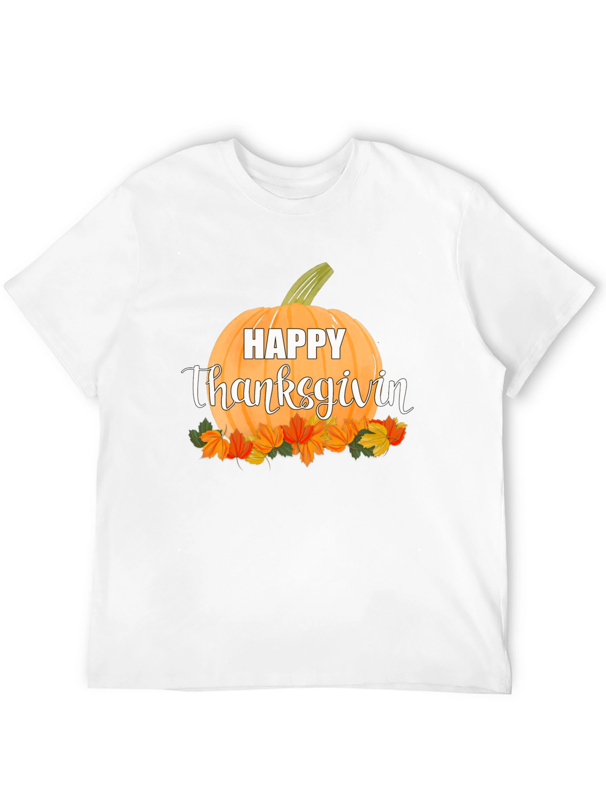 Happy Thanksgiving Pumpkin T-Shirt