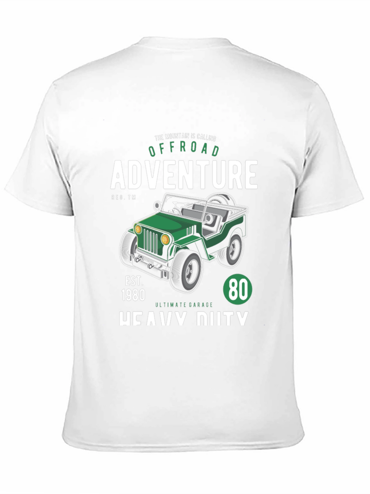 Offroad Adventure Black T-Shirt