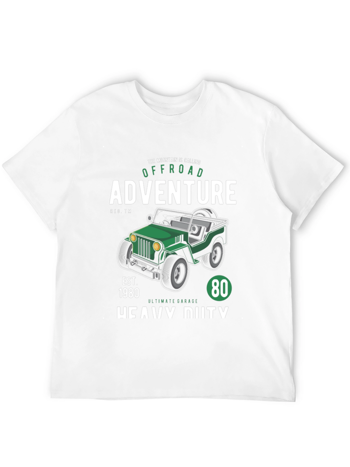 Offroad Adventure Black T-Shirt