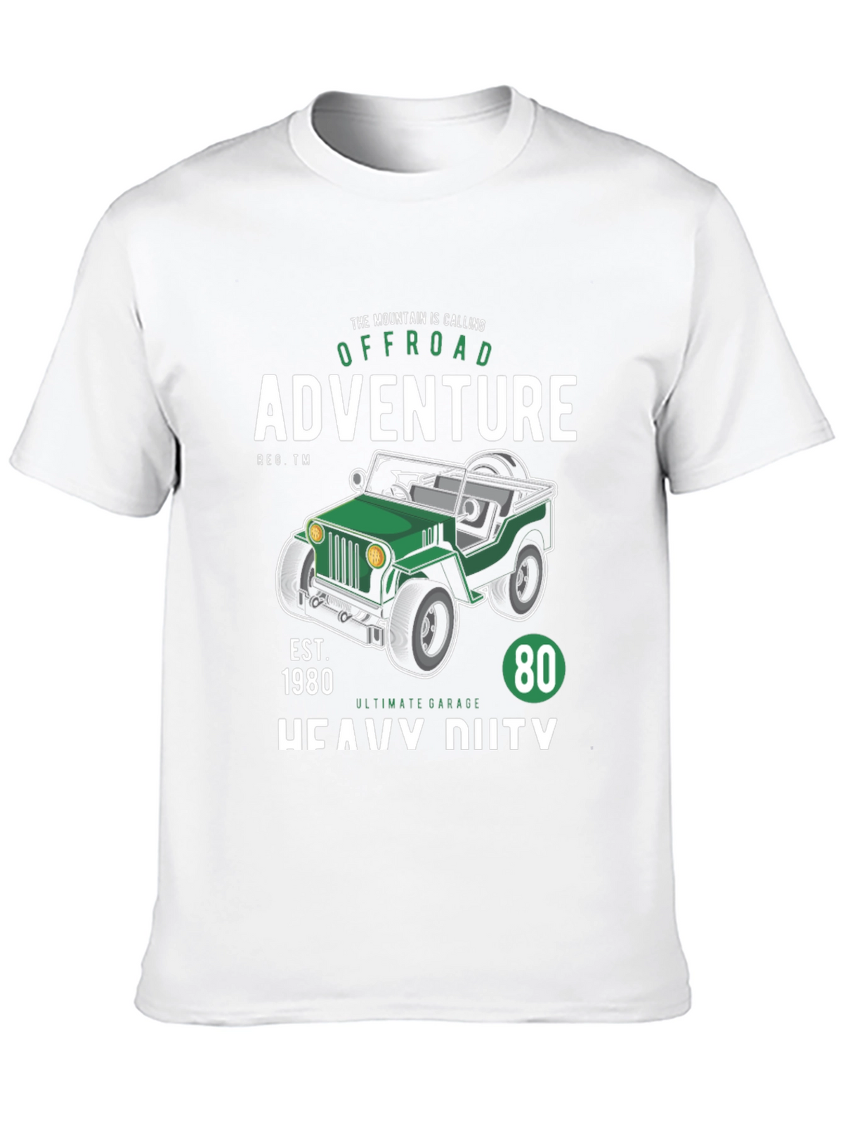 Offroad Adventure Black T-Shirt