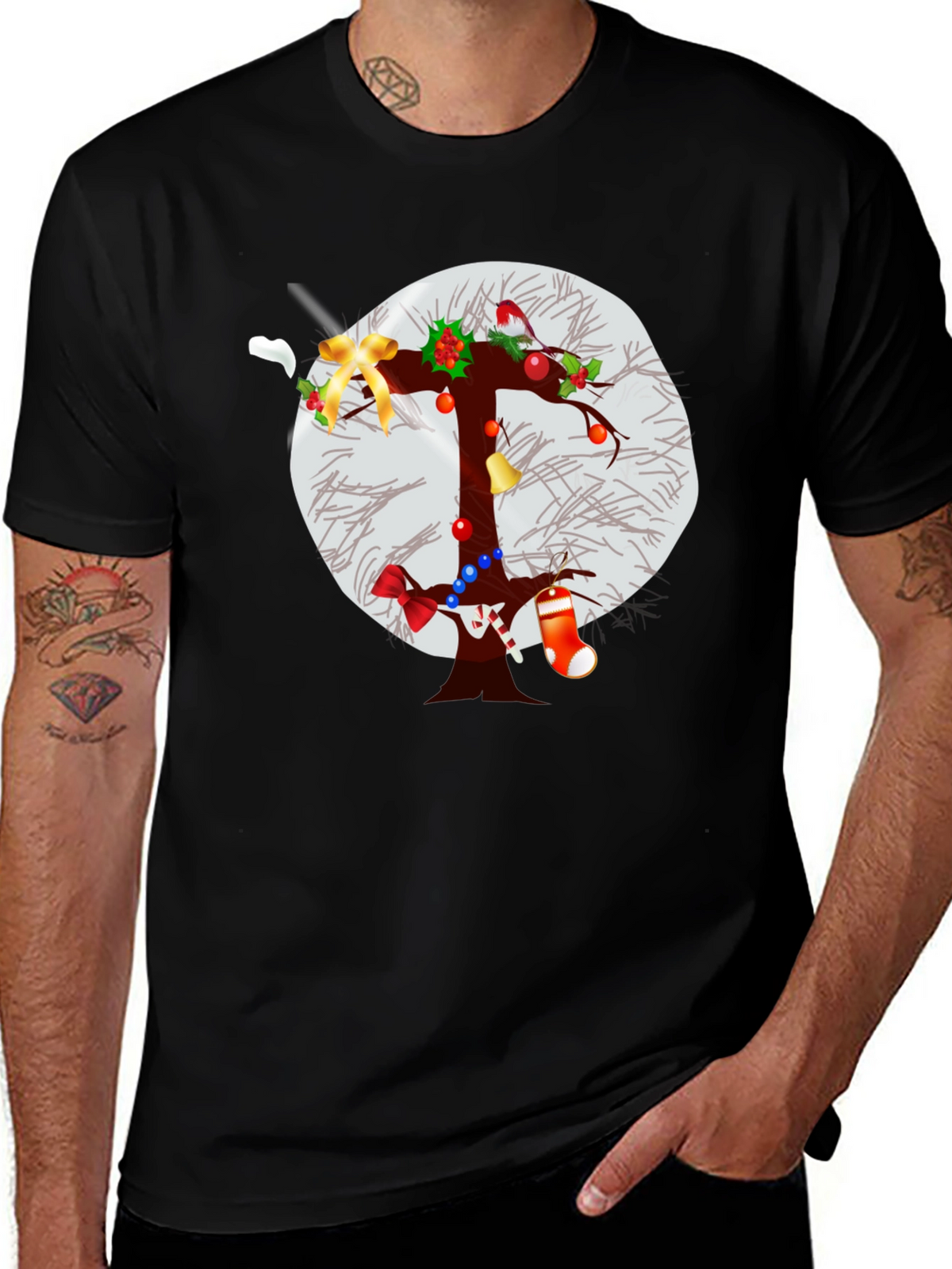 Holiday T-Shirt Christmas Tree