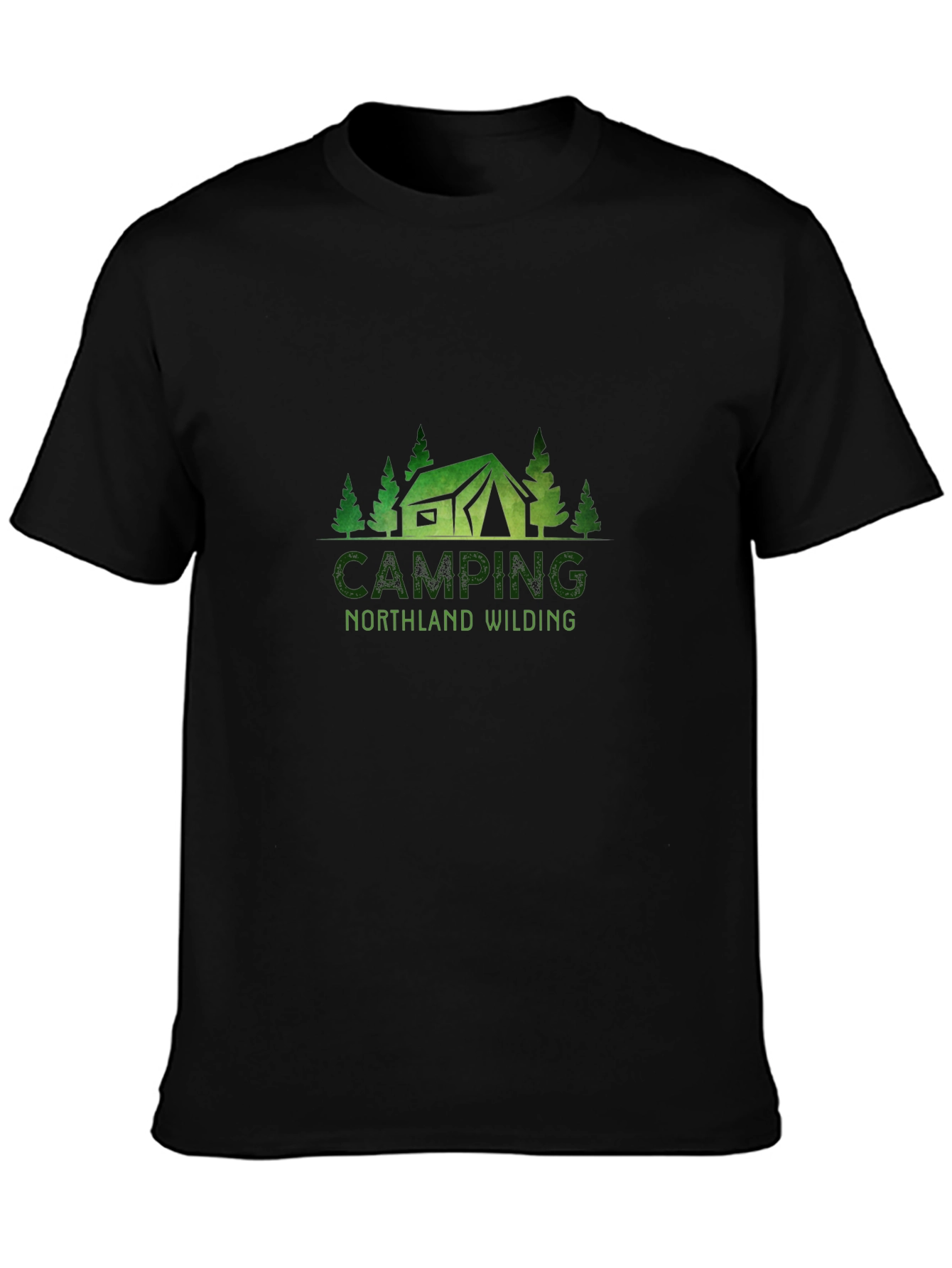Camping Northland Wilding Black T-Shirt