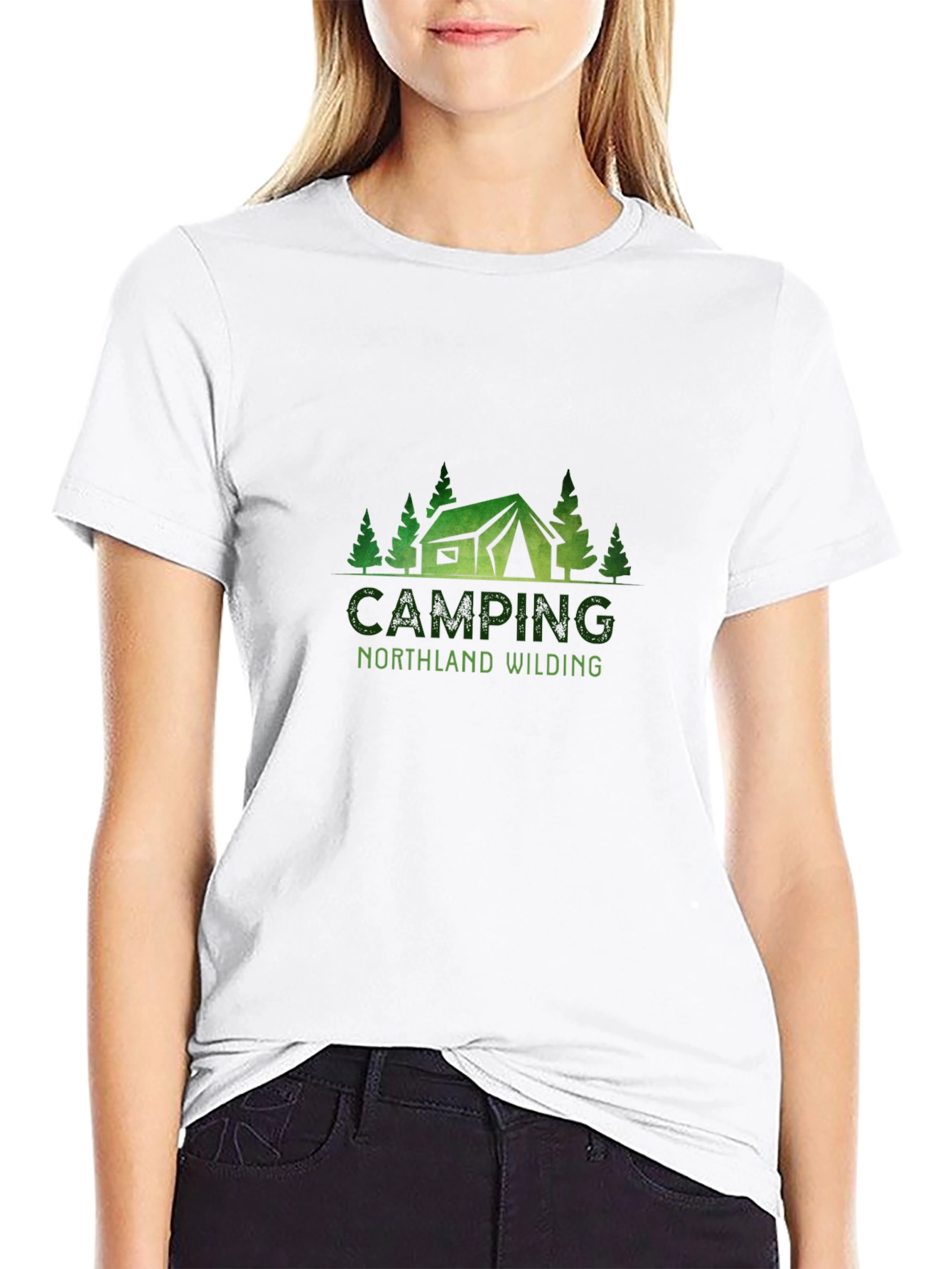 Camping Northland Wilding Black T-Shirt